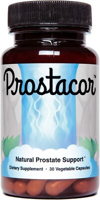 Prostacor - Natural Prostate Support Supplement - Non-GMO, Vegan, Gluten-Free