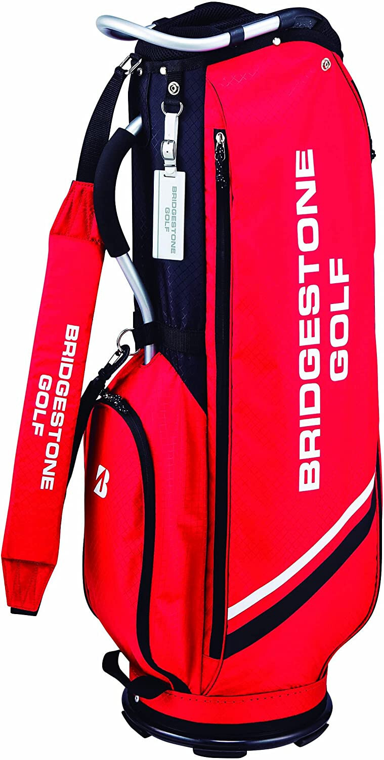 BRIDGESTONE Golf Men's Caddy Bag Aluminum Frame 9 x 47 inch