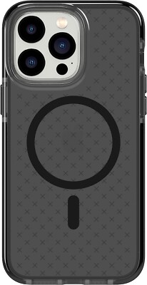 Tech21 EVO CHECK Magsafe Case W/ Screen Protector for Apple iPhone 14 Pro Black