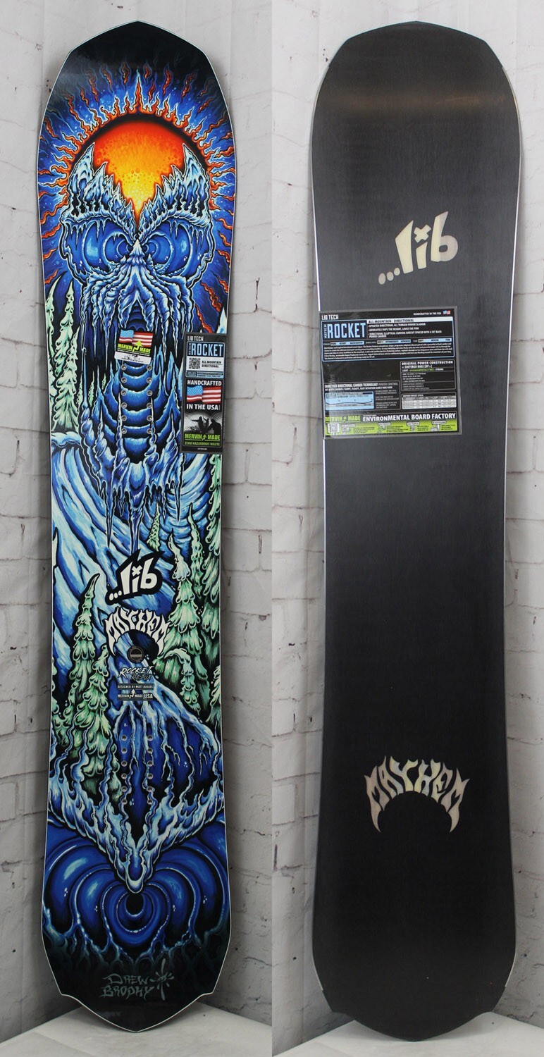 スノーボード libtech mayhem rocket 157.5 Lib Tech Mayhem Rocket Men's Snowboard 157.5 cm All Mountain