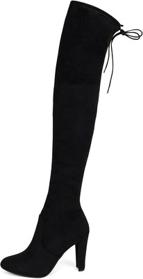Kassie Daniela MERCURY Women's Over The Knee High Pull-on Boot - Low Block... 