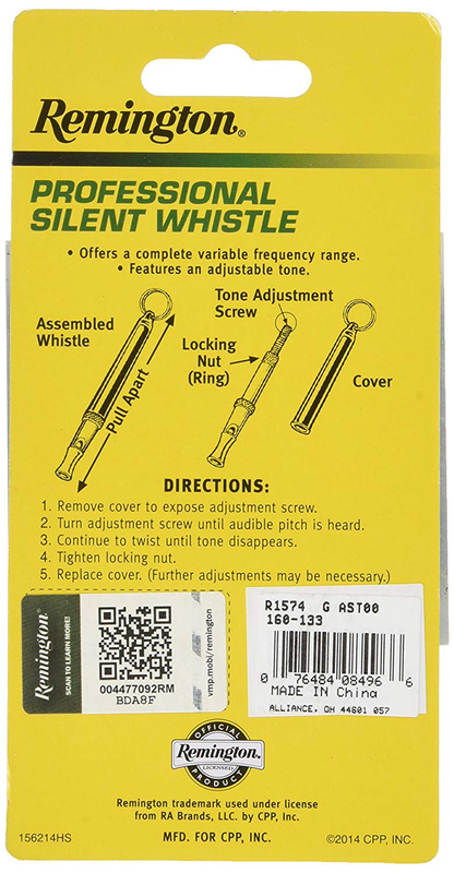 Silent Dog Whistle Professional Training tool Remington