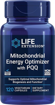 Life Extension Mitochondrial Energy Optimizer with PQQ 120 Caps Exp.2026