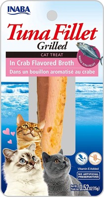 INABA USA504 CIAO GRILLED CAT TREAT WITH VITAMIN E, ONE SIZE 0.5 OZ