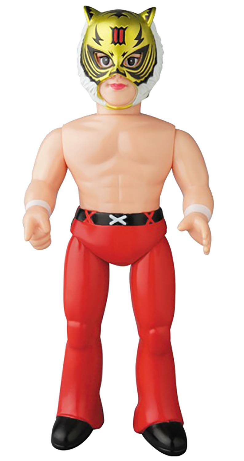 MEDICOM ORIGINAL TIGER MASK SOFUBI VINYL FIGURE FINAL PERIOD