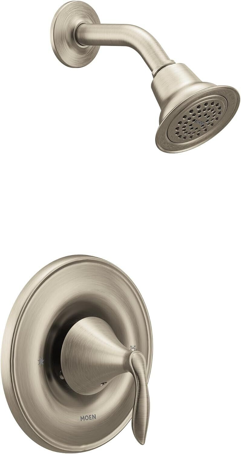 MOEN Eva T2132BN Single Handle 1-Spray Posi-Temp Shower Faucet Trim Kit in