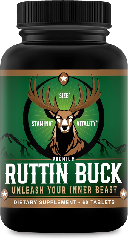 XL Science Ruttin Buck Size Enhancement Pills for Men 60 Tablets EXP:04/27