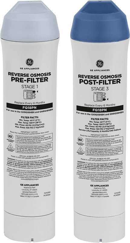 Set Compatible With Select Ge Under Sink Filtration Systems