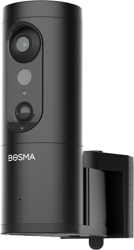 BOSMA EX Pro Wired 2K Security Camera Outdoor, 2.4 Ghz Wifi, Auto Spotlight & Pe