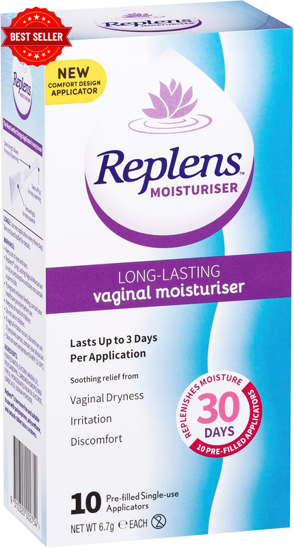 Long Lasting Vaginal Moisturiser, 10 Pre-Filled Applicators, up to 30 Day Supply
