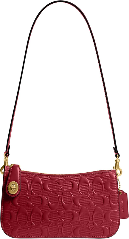 COACH womens Penn Shoulder Bag in Signature Leather
