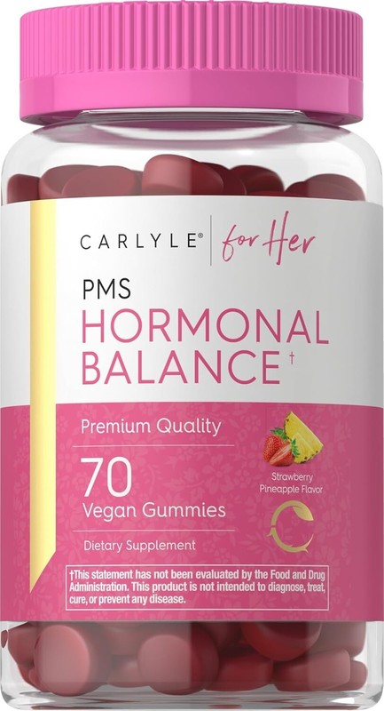 Hormonal Balance for Women & PMS Supplement | 70 Gummies