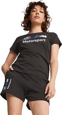 Женские шорты Puma Standard BMW M Motorsport Essentials 4 дюйма