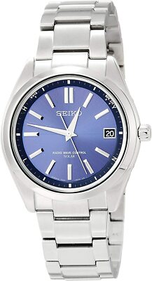 Pre-owned Seiko Brand-new  Brightz Sagz081 Radio Solar Titanium Men's Watch