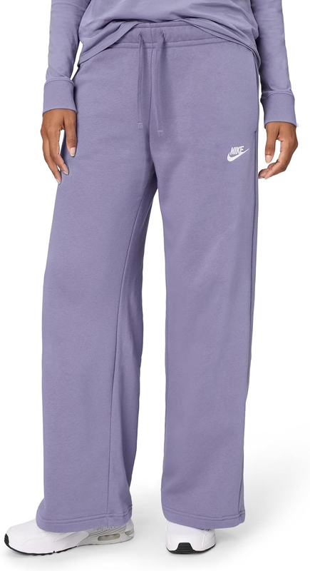 Nike Women's Sportswear Club Fleece Mid-Rise Wide-Leg Sweatpants