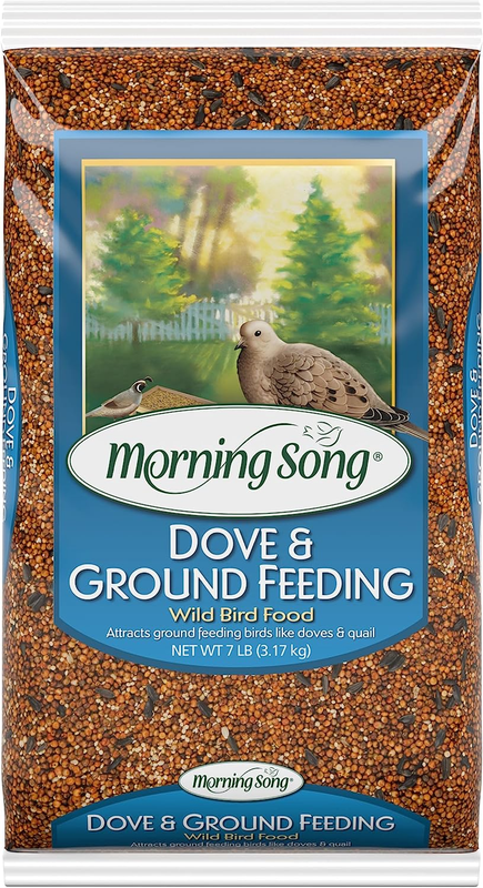 Wild Bird Food, Dove & Ground Feeders, 7-Pound Bag