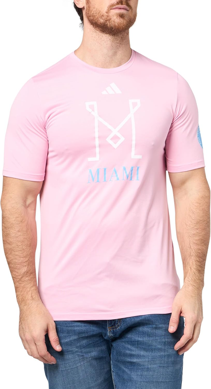 adidas Mens MLS 25/26 Team Pre-Game Short Sleeve T-Shirt