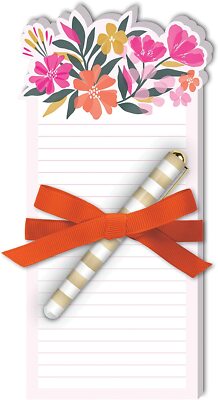 Punch Lady Jayne E2  Die-Cut 4'' x 8'' Notepad & Pen 75 Sheets - Choose Design