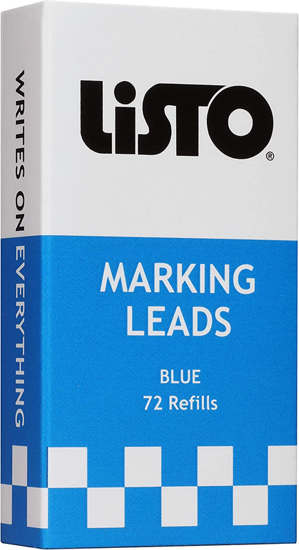S Refill - Blue, Box Of 72, Grease Pencils/china Marking