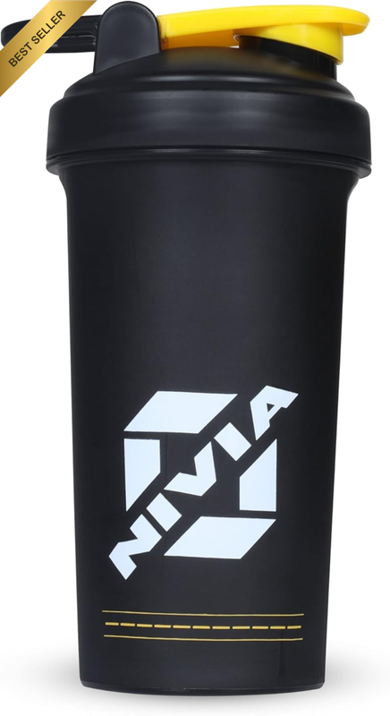 Street Sports Shaker for Men & Women (Black, Capacity - 750 Ml) | Material - Pla