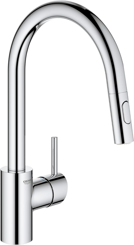 3134910E Concetto Eco-Friendly Pull-Down Bar Kitchen Faucet with Sprayer Chrome