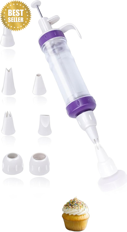 Icing Piping Kit Bags Nozzles Cake Decorating Tools Compact Professional