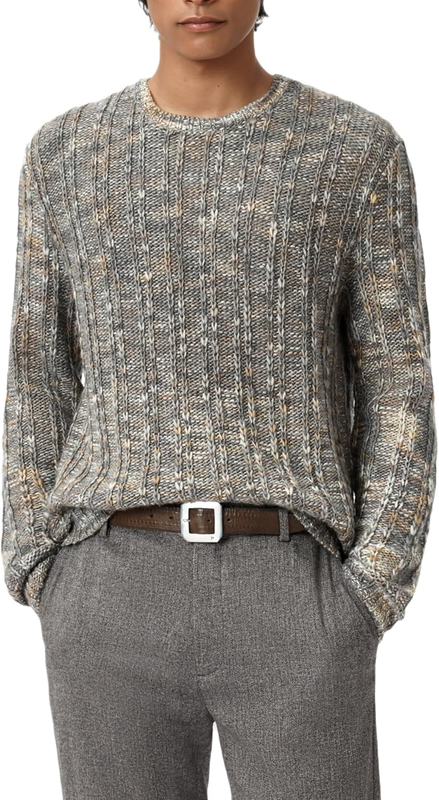 John Varvatos Mens Marsala Crew