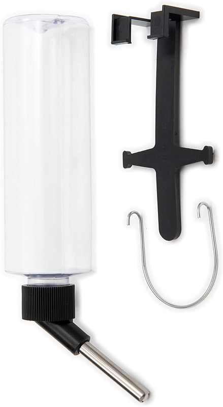 8oz Aquarium and Wire Cage Water Bottle for Mice Hamsters and Other Small