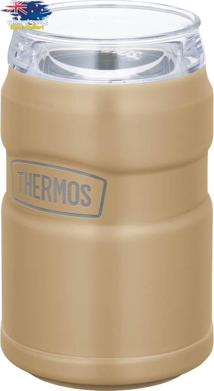 Outdoor Cooler Can Holder, Fits 11.8oz Cans, Sand Beige, ROD-0021