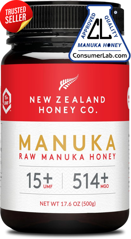 Honey Manuka Raw UMF 15+ MGO 514+ 500G
