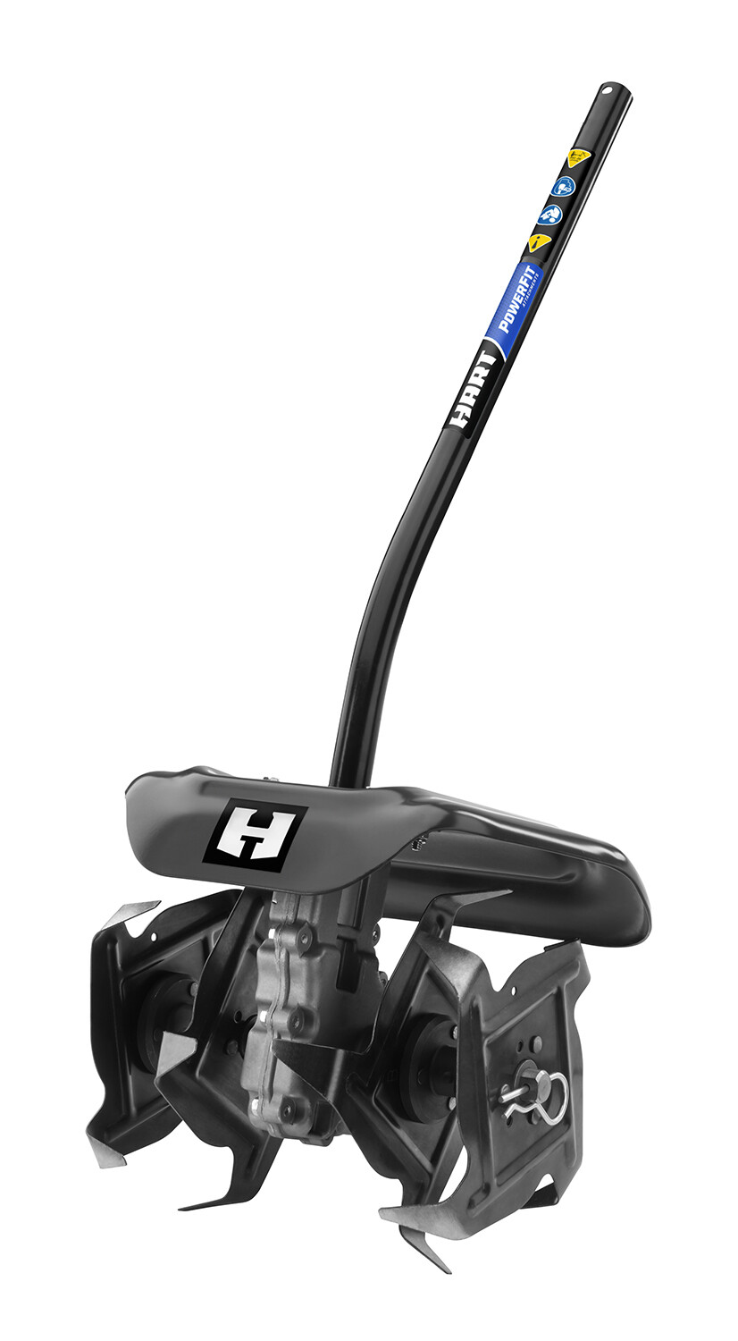 Cultivator Attachment Power Fit Adjustable Steel Tines Durable Gear Box Powerful