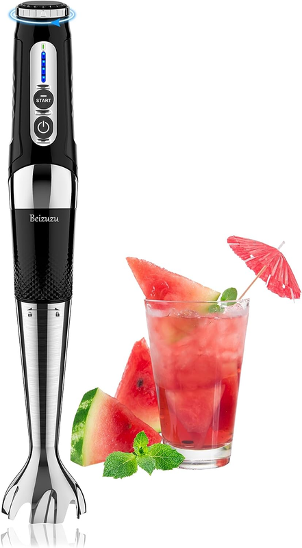 Cordless Hand Blender: Rechargeable Cordless Immersion Blend