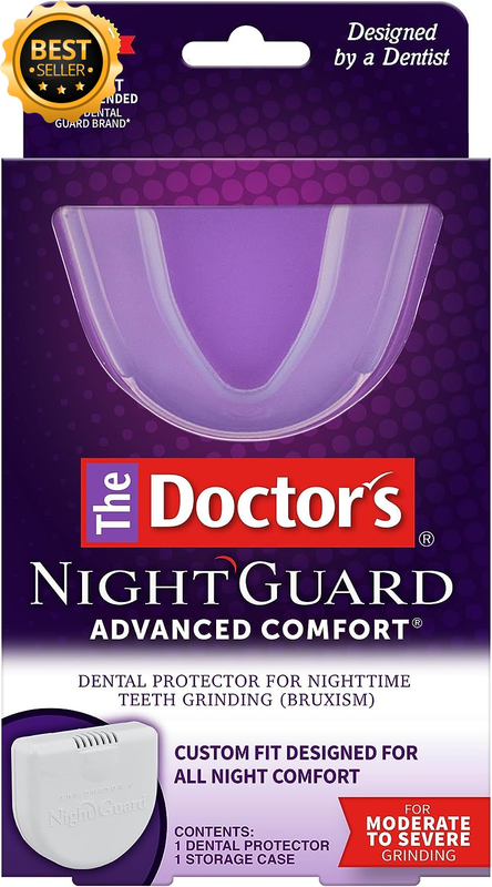 The Doctor’S Nightguard for Teeth Grinding, Custom-Fit Dental Guard for Nighttim