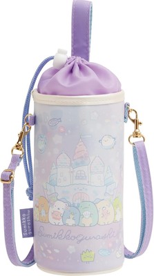 San-X Sumikkogurashi Plastic Bottle Pouch 7.2×3.5×3.5in CA53402