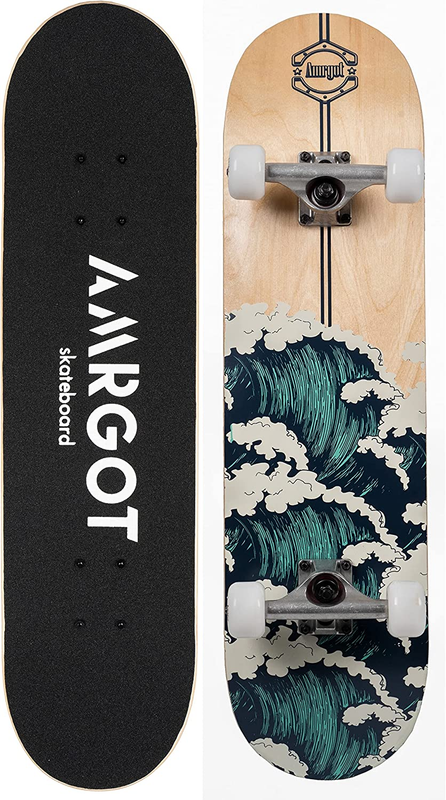 Skateboards Beginners 31*8 Inch Skateboard Skate Complete Kids Pro Teen Boy Girl