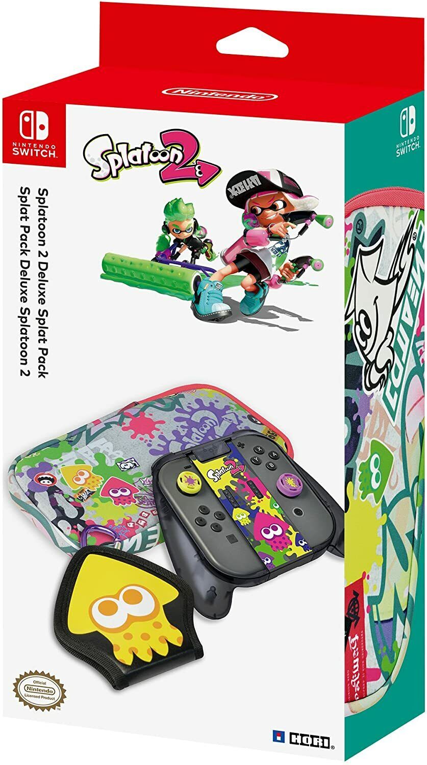 HORI *OFFICIAL* Splatoon 2 Deluxe Splat Pack Accessory Kit HORI *OFFICIAL* Splatoon 2 Deluxe Splat Pack Accessory Kit