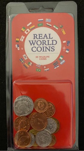 World Coin Set Of 20 Wildlife Coins Country List  Free shipping #929, 930, 931