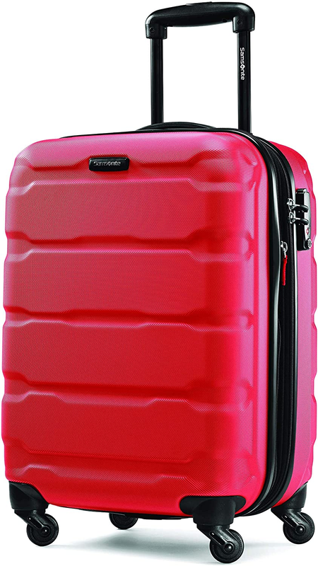 With Spinner Wheels, Carry-on 20-inch, Red