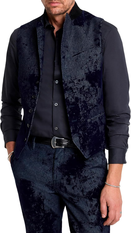 John Varvatos Mens Woodward Vest