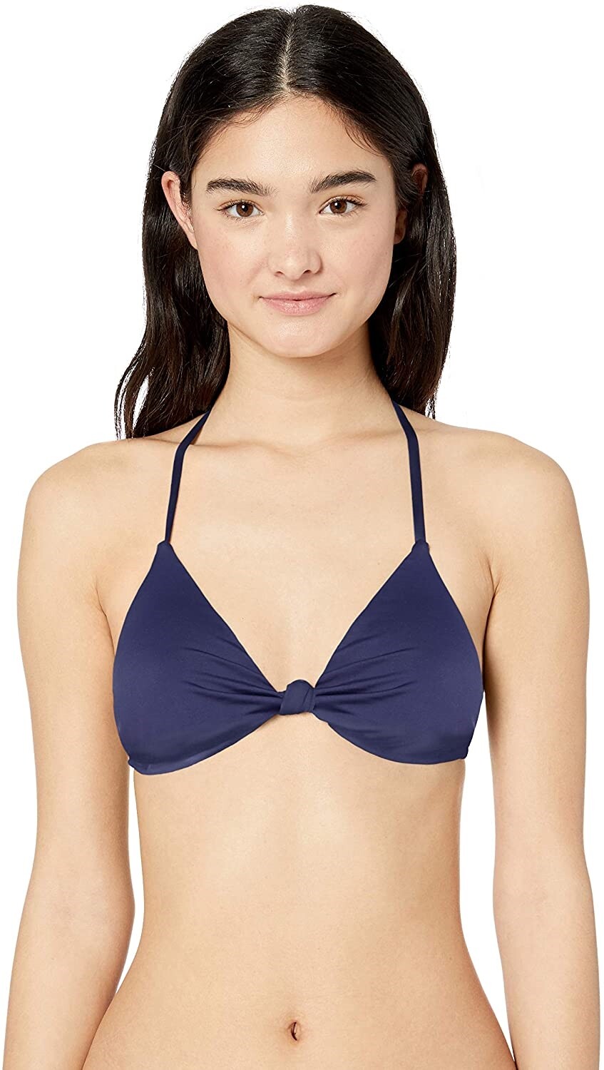 Bikini Lab Women's 248713 Triangle Halter Bikini Top Swimwear Size X-Small