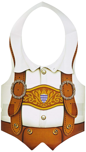Beistle 66860 Packaged Plastic Oktoberfest Vest