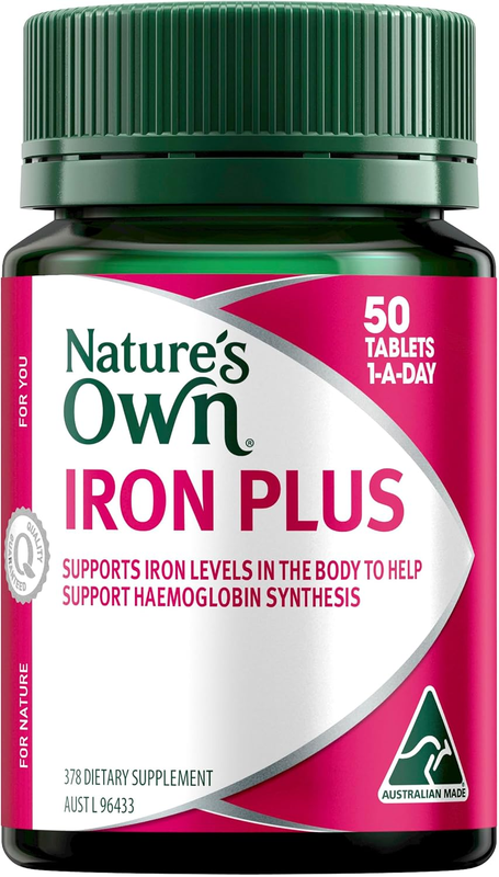 Iron plus with Folic Acid, Vitamins C, B6, & B12 - Supports Healthy Immune Syste