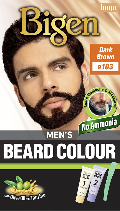 MEN'S BEARD COLOUR B103 DARK BROWN