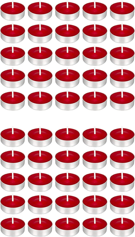 Lights Candle, Pressed Wax Candles 3.5 Hour Burn Time,