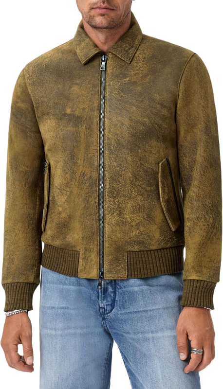 John Varvatos mens Oakley Bomber