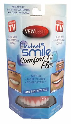 ORIGINAL FLEXIBLE ULTRA THIN PERFECT INSTANT SMILE TEETH press on covers