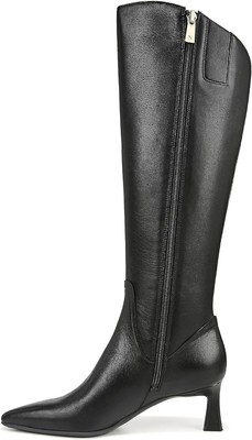 Pre-owned Naturalizer Women's Deesha Knee High Boot In Black