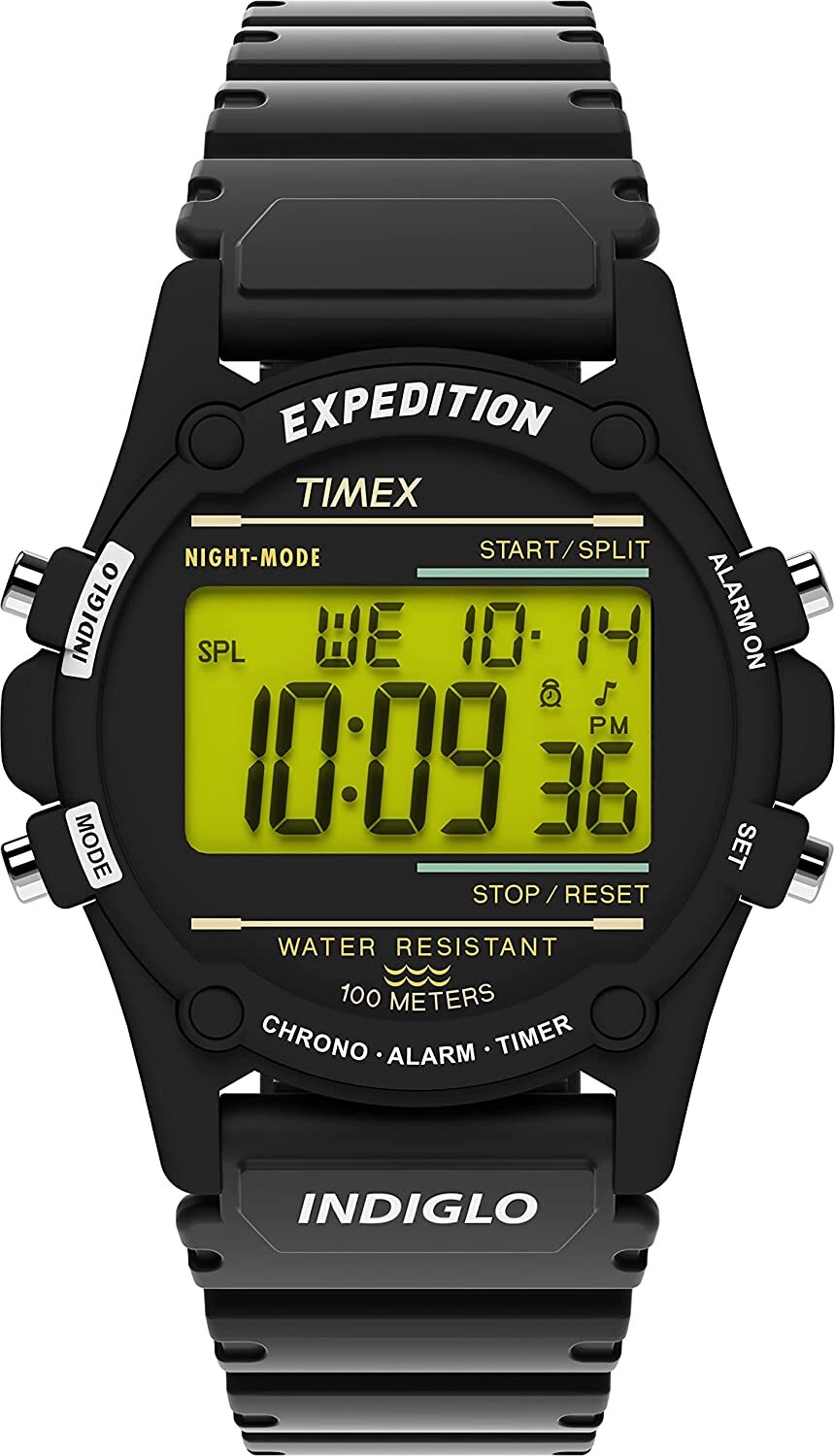 Timex Atlantics 100 T5K463 INDIGLO 新品 Amazon.com: Timex Men's T5K463 Expedition Atlantis 40mm
