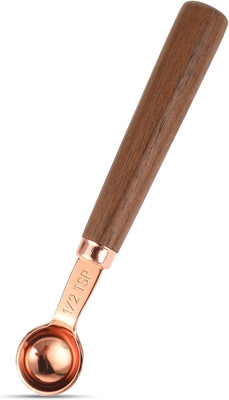 Coffee Scoop for Ground Coffee 1/2 Teaspoon Coffee Scoop Wood Long Handle Coffee