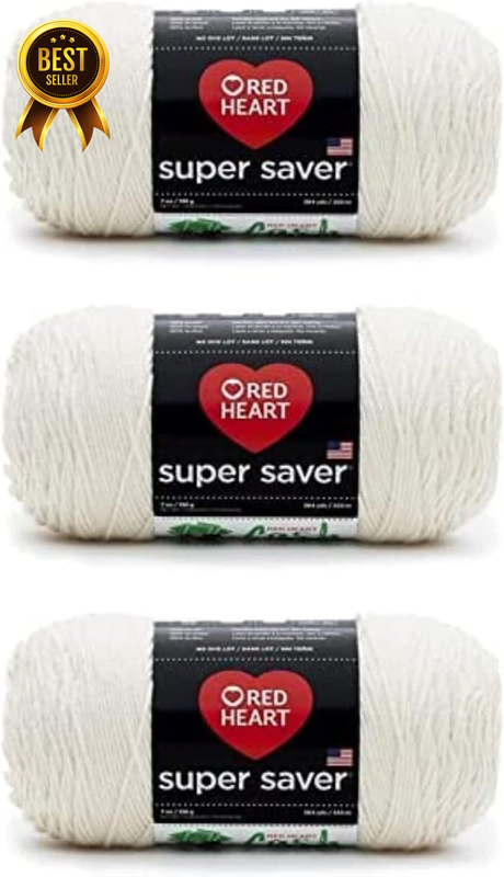 3-Pack Aran Super Saver Knitting Yarn